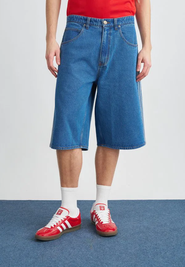 Джинсовые шорты firebird Adidas Originals, Medium Vintage Denim