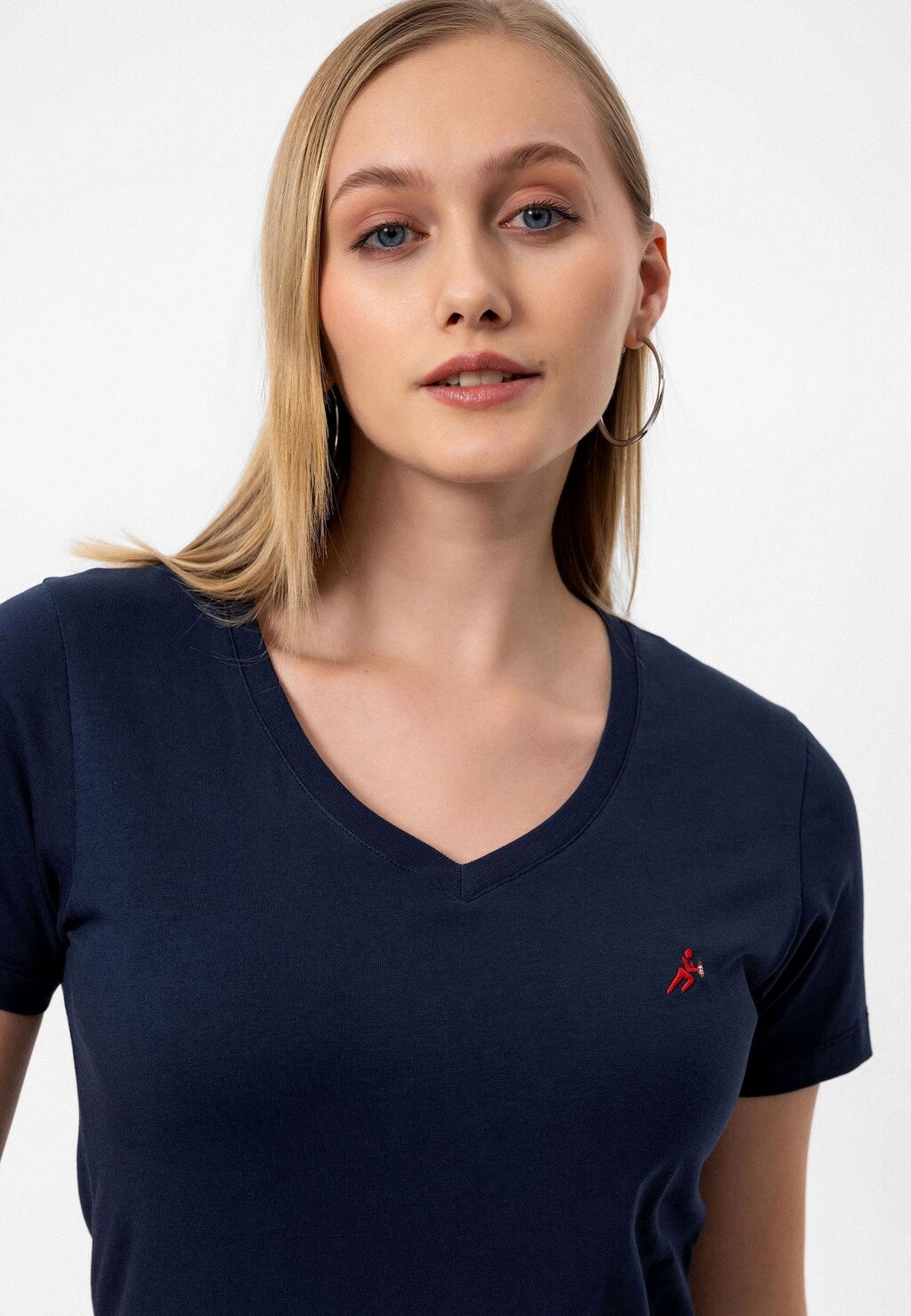 

Футболка базовая Annelise 3 Pack Moxx Paris, темно-синий