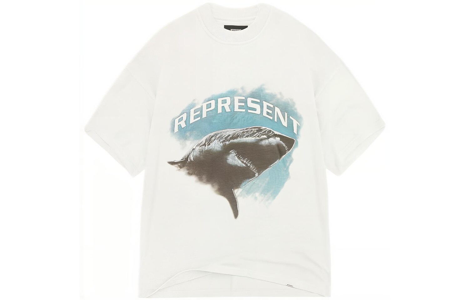 

Футболка с акулой Represent, белый