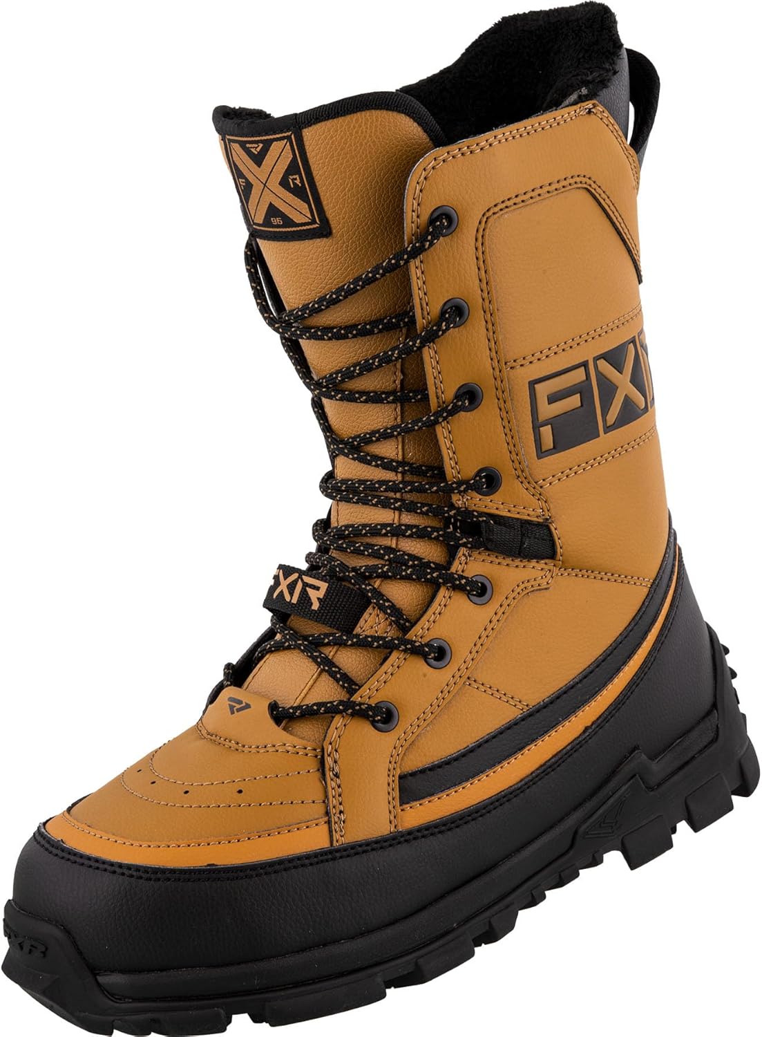 

Зимние ботинки для снегохода FXR для мужчин, черный/коричневый