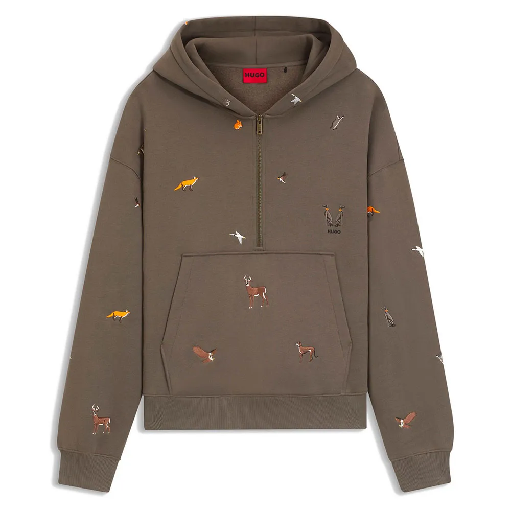 

Толстовка HUGO Dilanoro 10274838 01, серый