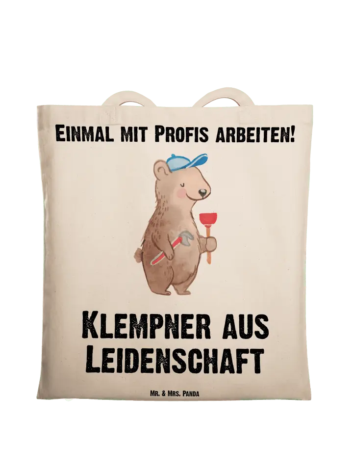 

Сумка для переноски Mr & Mrs Panda Klempner Leidenschaft, кремовый
