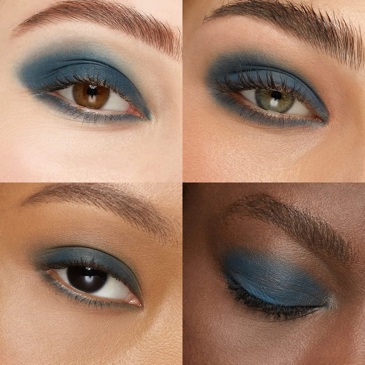 Высокопигментированные тени для век KIKO Milano, 50 Matte Blue Teal — фото 3