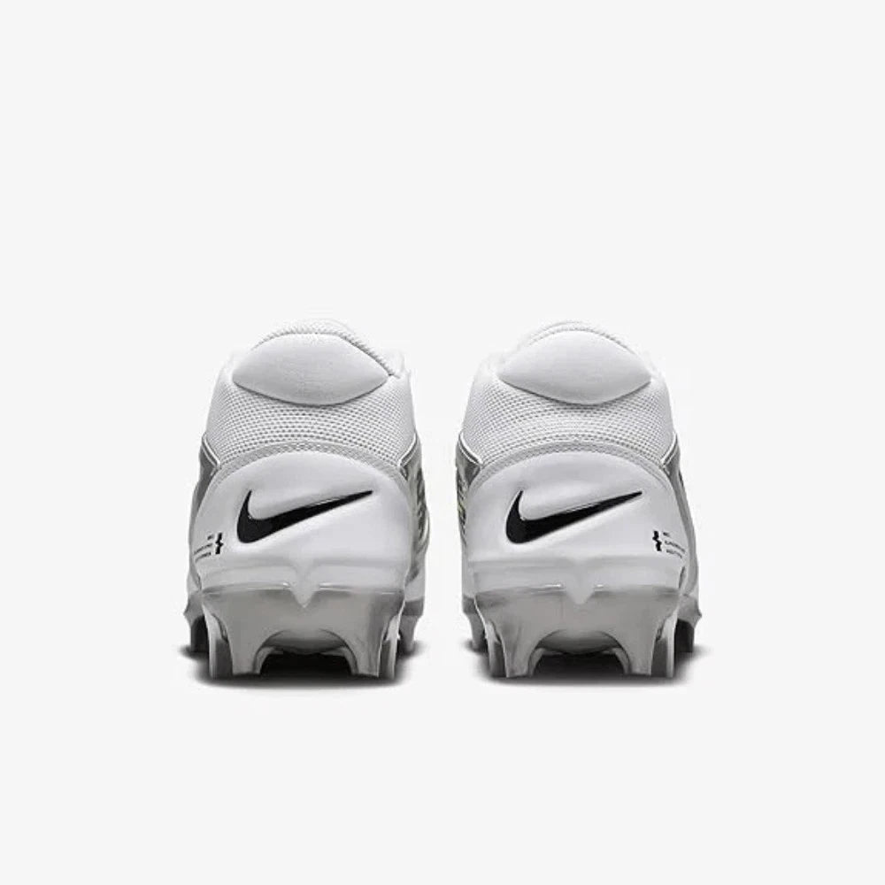 Мужские футбольные бутсы Nike Alpha Menace 4 Pro FD7037-100 белого и серебристого цвета NIN839 — фото 3