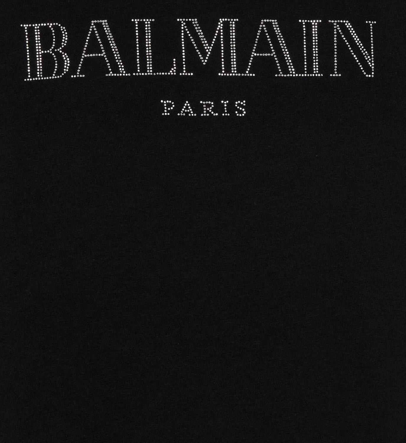 Футболка с принтом Balmain Vintage, черный — фото 3