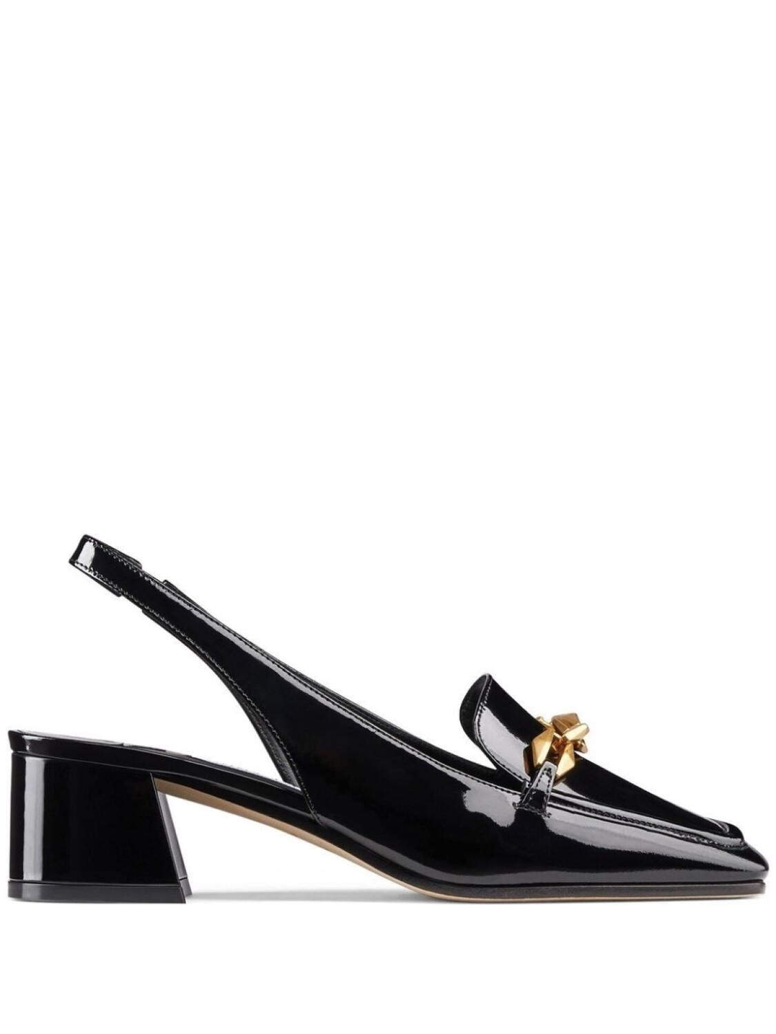 

Jimmy Choo лоферы Diamond Tilda 45 с ремешком на пятке, черный