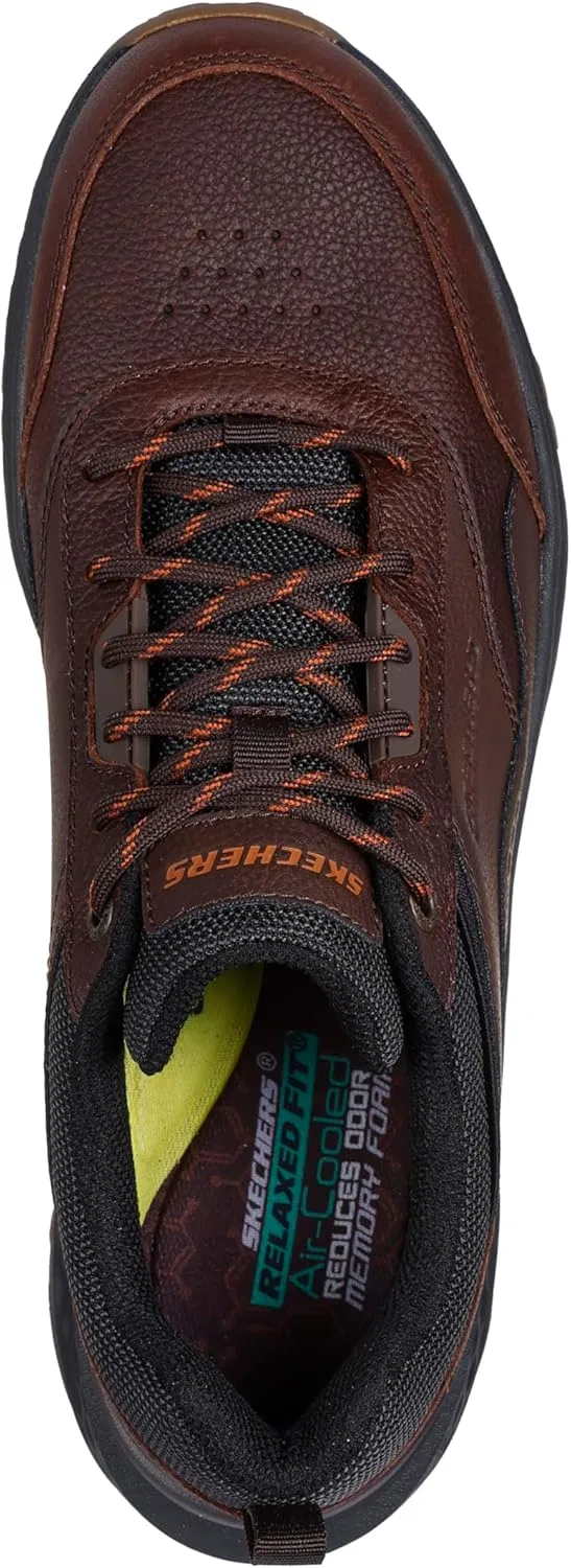 Мужские кроссовки Skechers USA Slade Ultra-Peralto Oxford, красный/коричневый — фото 3