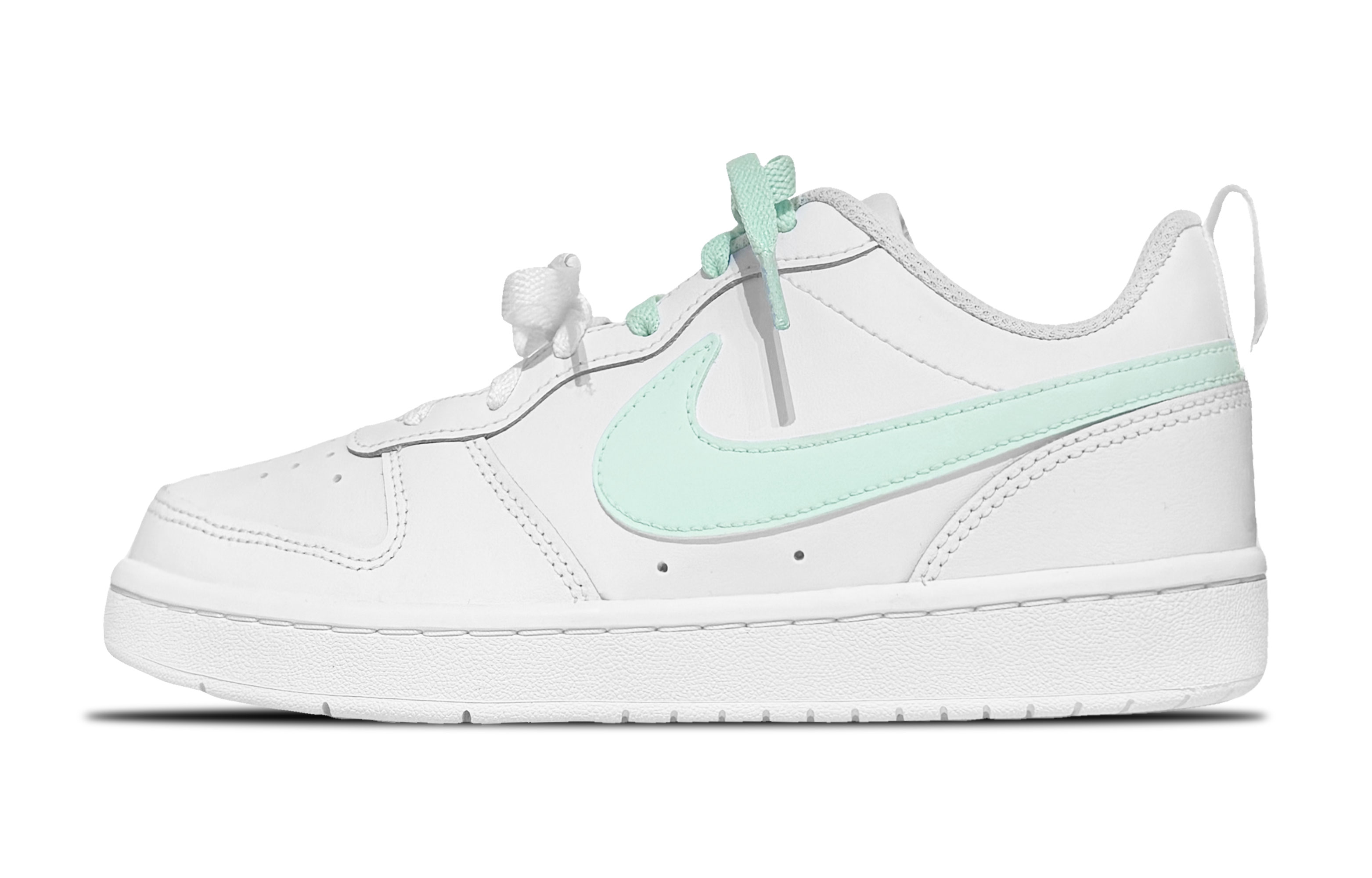 

Детские кроссовки для скейтбординга Court Borough Low 2 Low Top для подростков Nike, Cyan