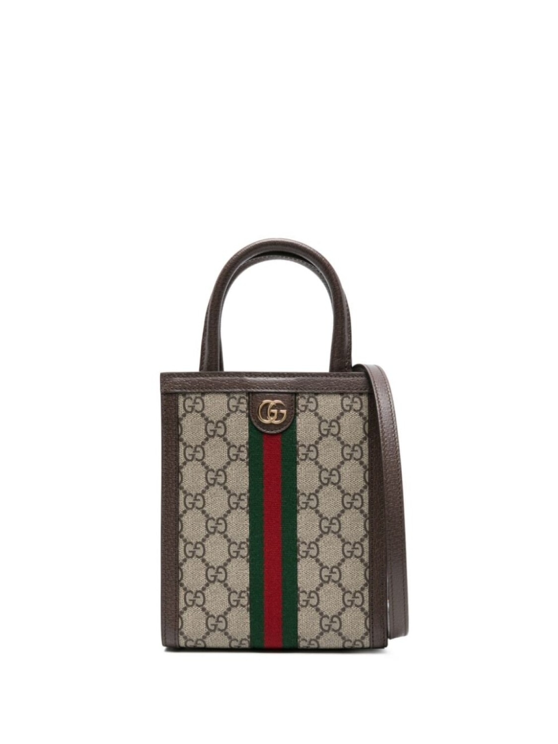 

Сумка Gucci Ophidia с логотипом GG, нейтральный цвет