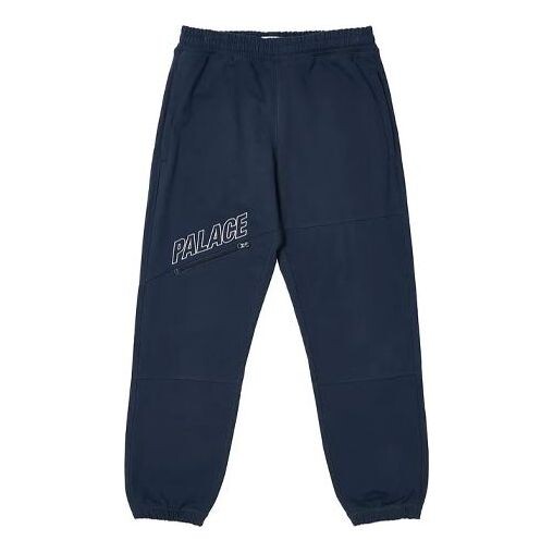 

Брюки slant zip joggers 'blue' Palace, синий