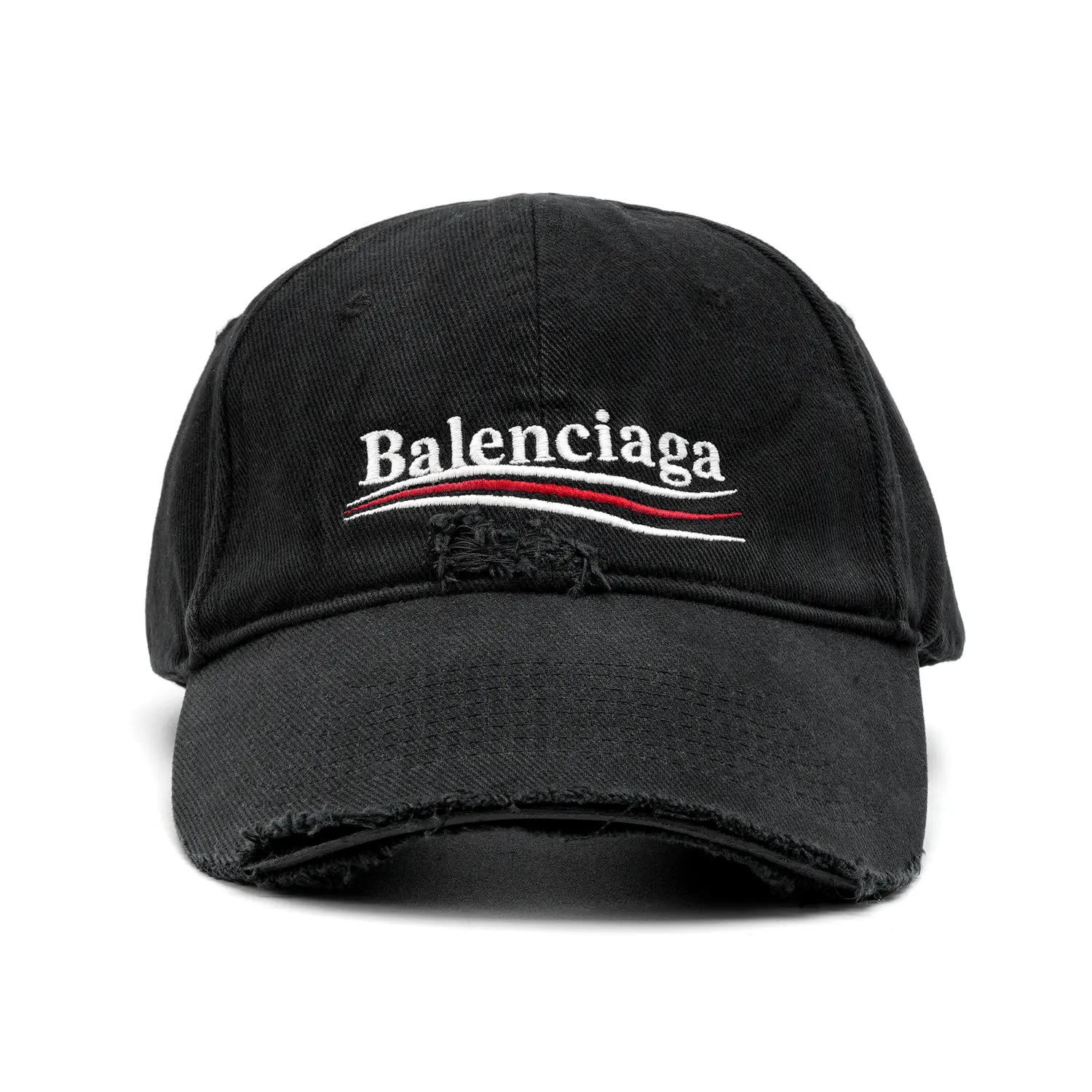 Бейсболка Balenciaga с эффектом потертости — фото 2