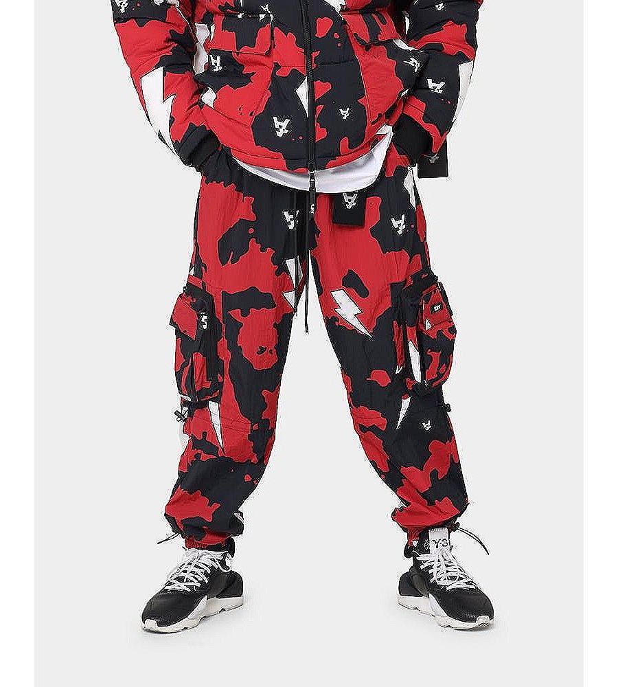 

Мужские спортивные брюки Storm Camo Track Joggers The Anti Order, Black/red/white