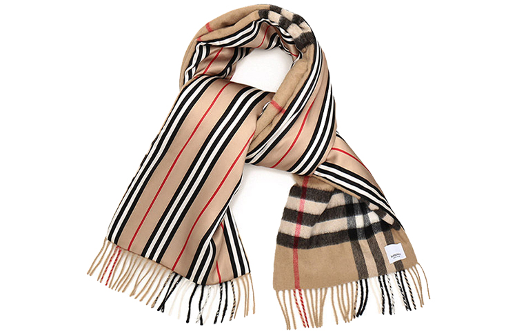 Кашемировый вязаный шарф унисекс Burberry — фото 4
