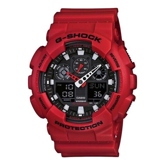 

Часы CASIO G-Shock Analog-Digital 'Red', красный