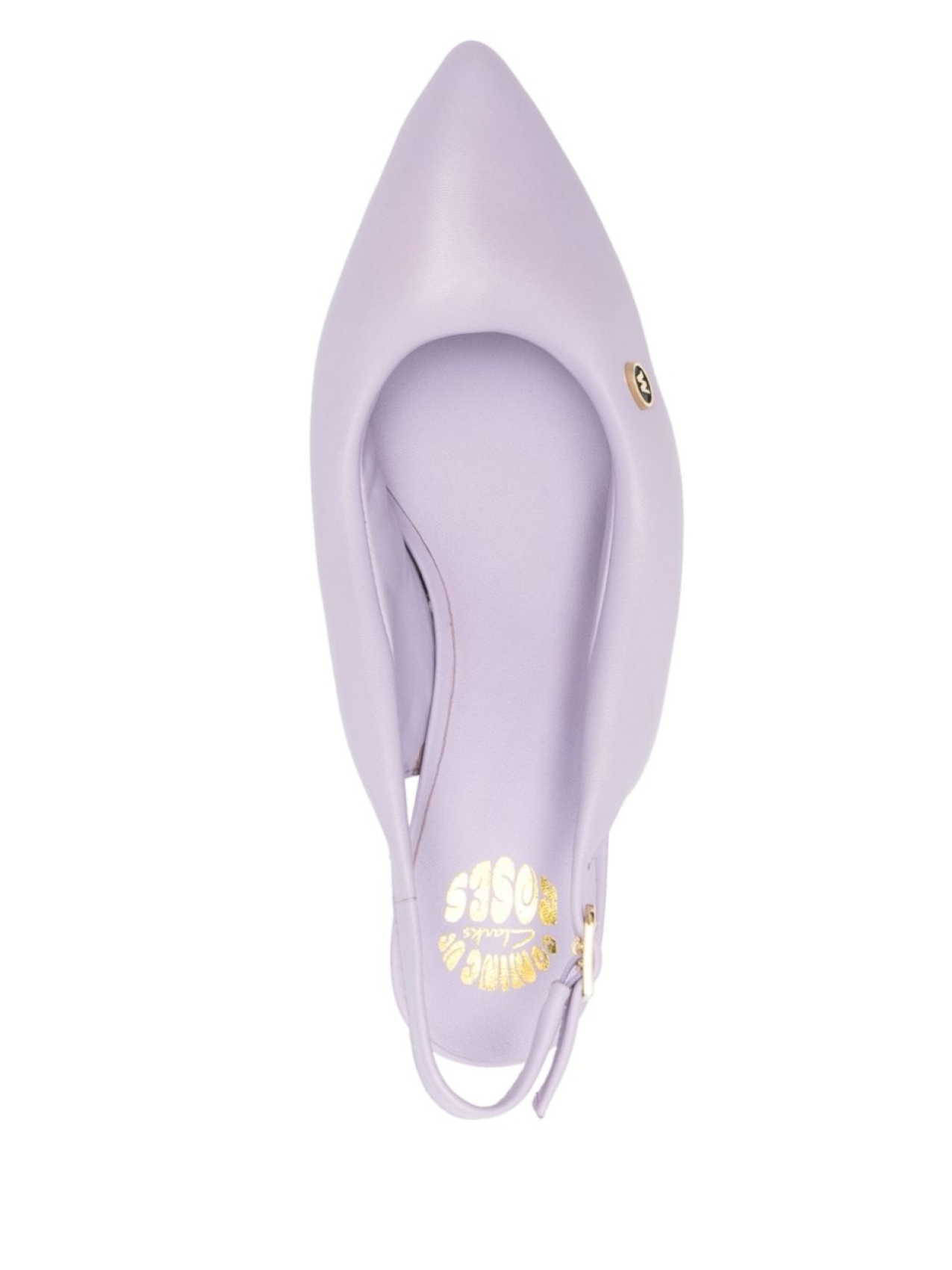 Martine Rose туфли Cur 60 из коллаборации с Clarks, фиолетовый — фото 4