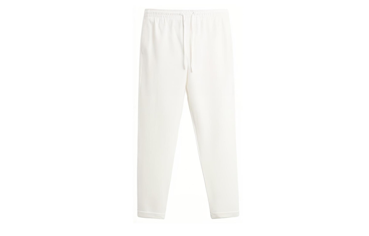 

Повседневные брюки мужские белые Zara, белый
