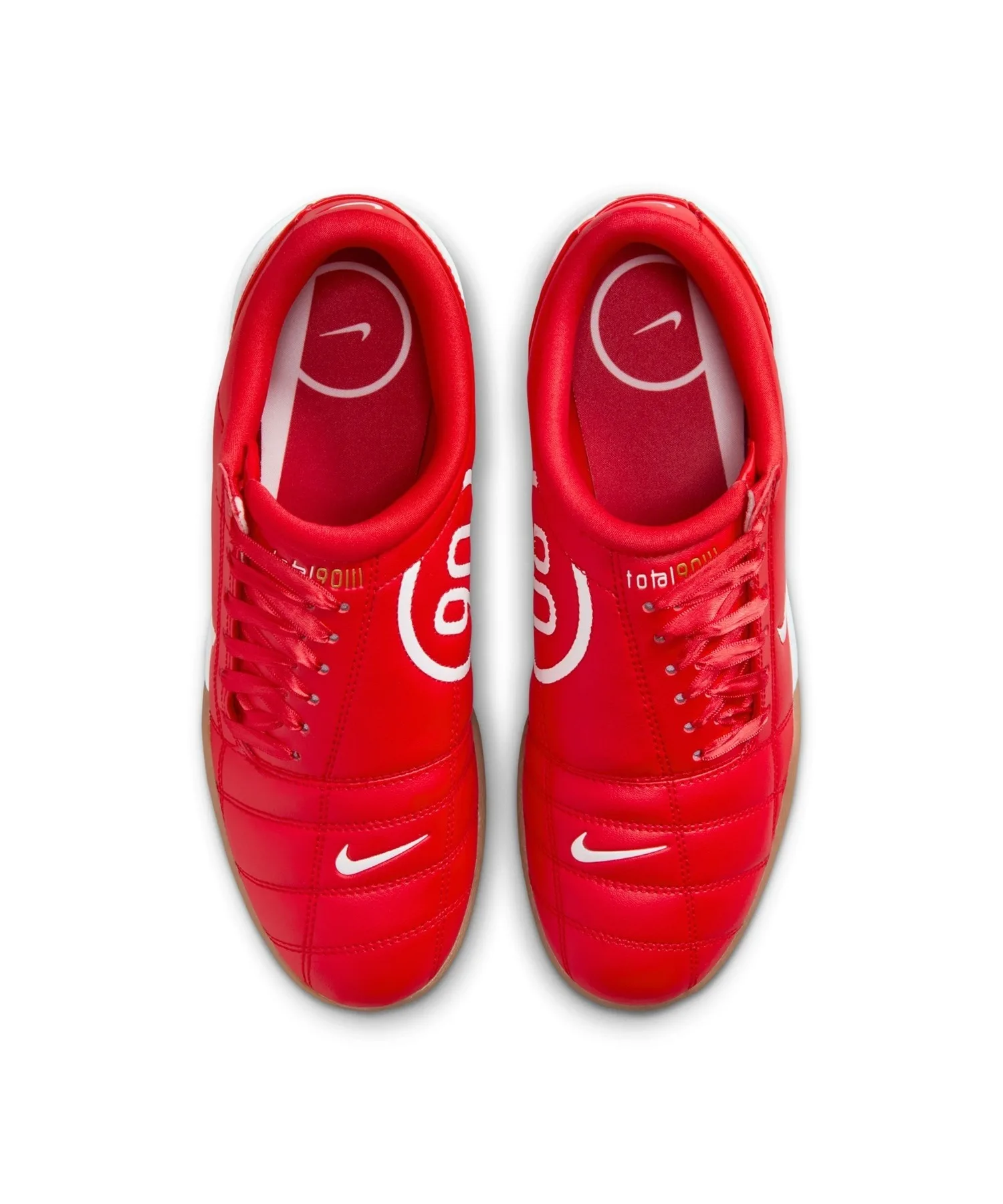 Кроссовки для футбола и улицы TOTAL 90 III NIKE оранжевые — фото 4