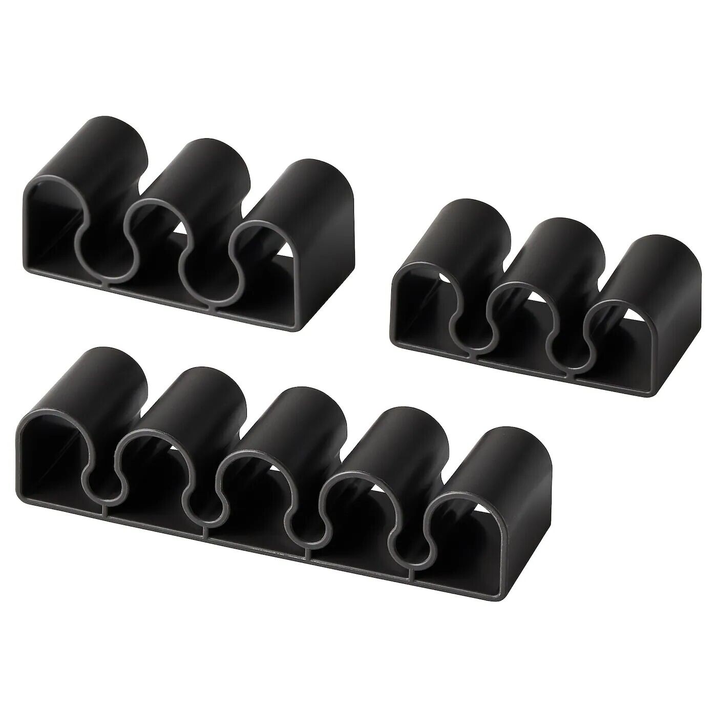 

Держатель кабеля, комплект из 3 шт., темно-серый, KALKSTUFF IKEA