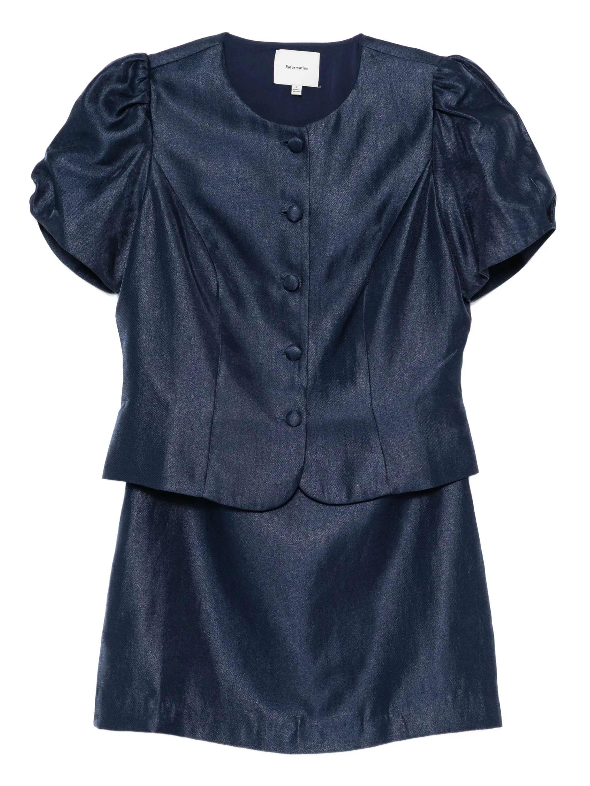 

Костюм-двойка Mika Reformation, синий