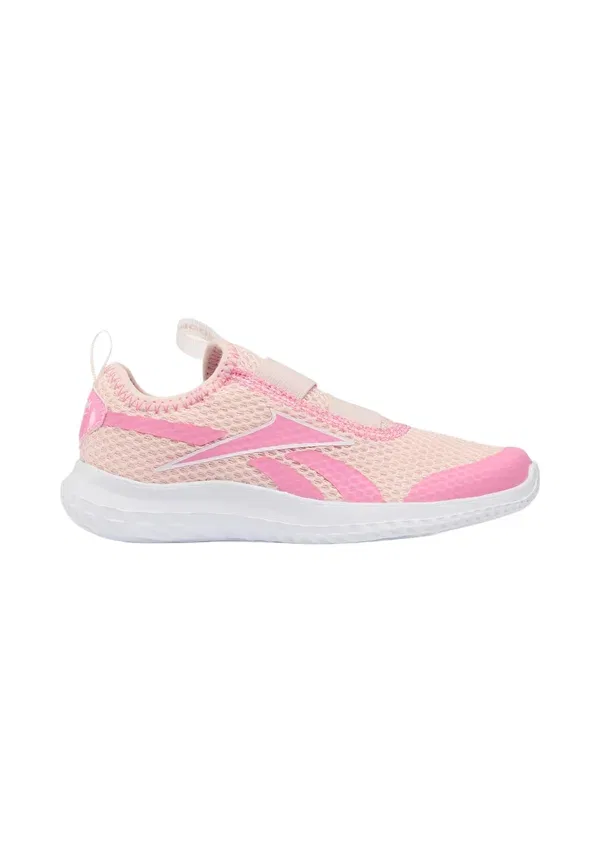 Кроссовки-слипоны для ходьбы Reebok Rush, чисто-розовый, игриво-розовый, белый — фото 4