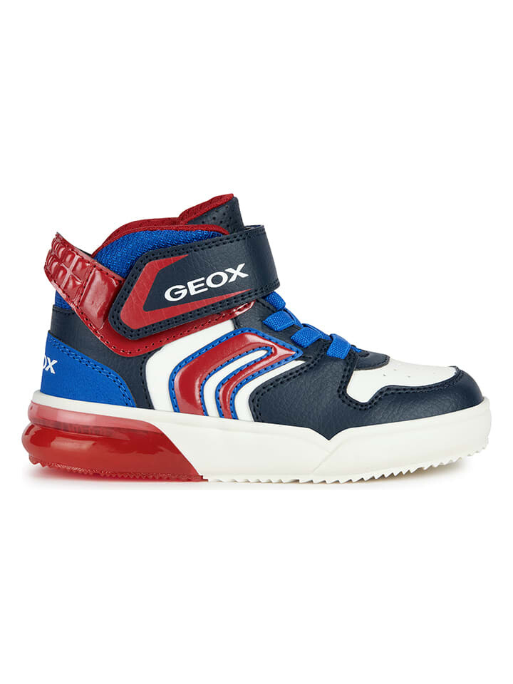 

Высокие кроссовки Geox, цвет schwarz/rot