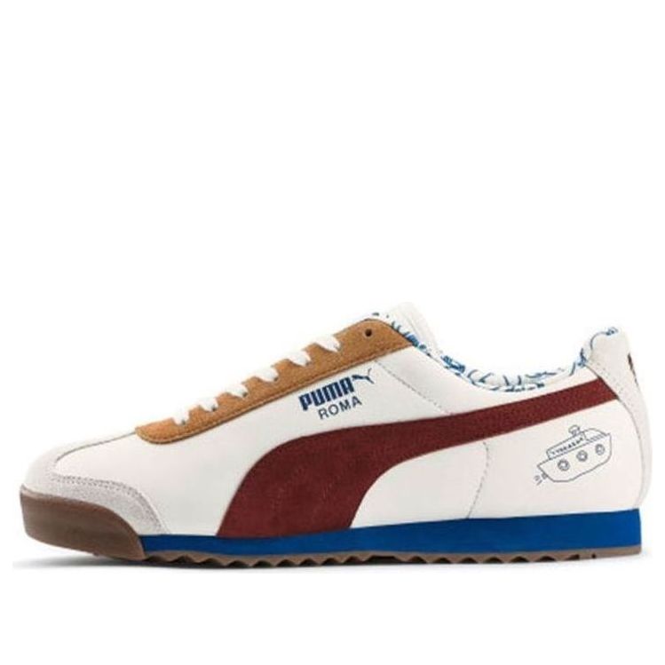 

Спортивные кроссовки PUMA Tyakasha Roma 'White Crimson Yellow', белый