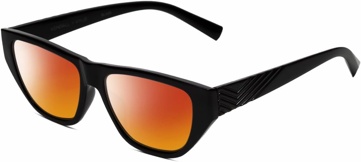 

Солнцезащитные очки Calabria K+K BLAKE прямоугольной формы с поляризацией, дизайнерские солнцезащитные очки для женщин, стильные и модные, с защитой от УФ-излучения, Shiny Black