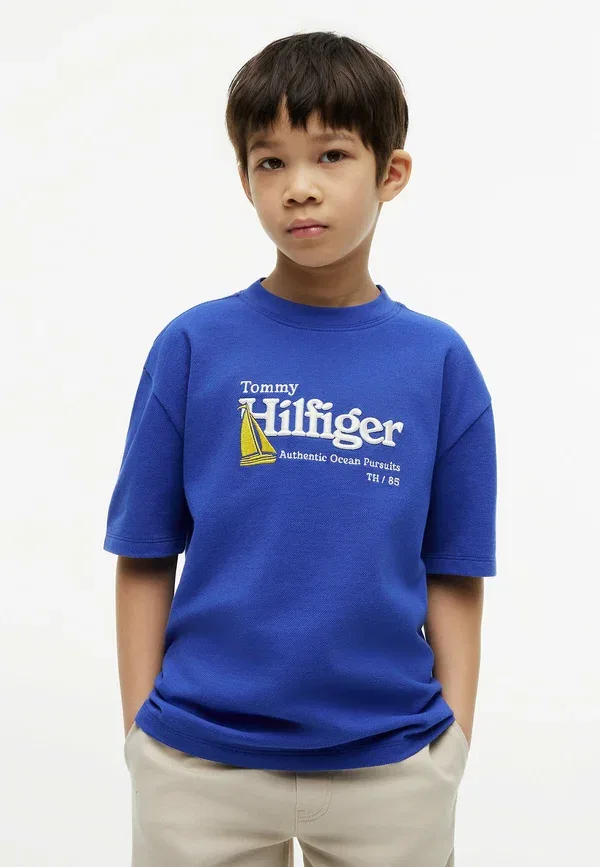 Футболка принтованная Tommy Hilfiger, благородный синий — фото 2