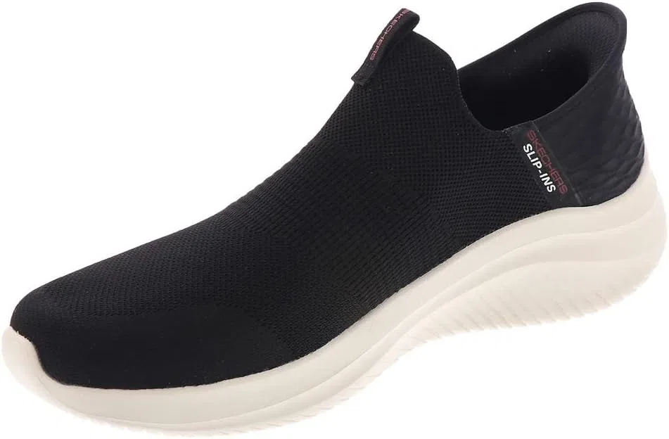 Мужские туфли Skechers Ultra Flex 3.0 Smooth Step, Black — фото 4