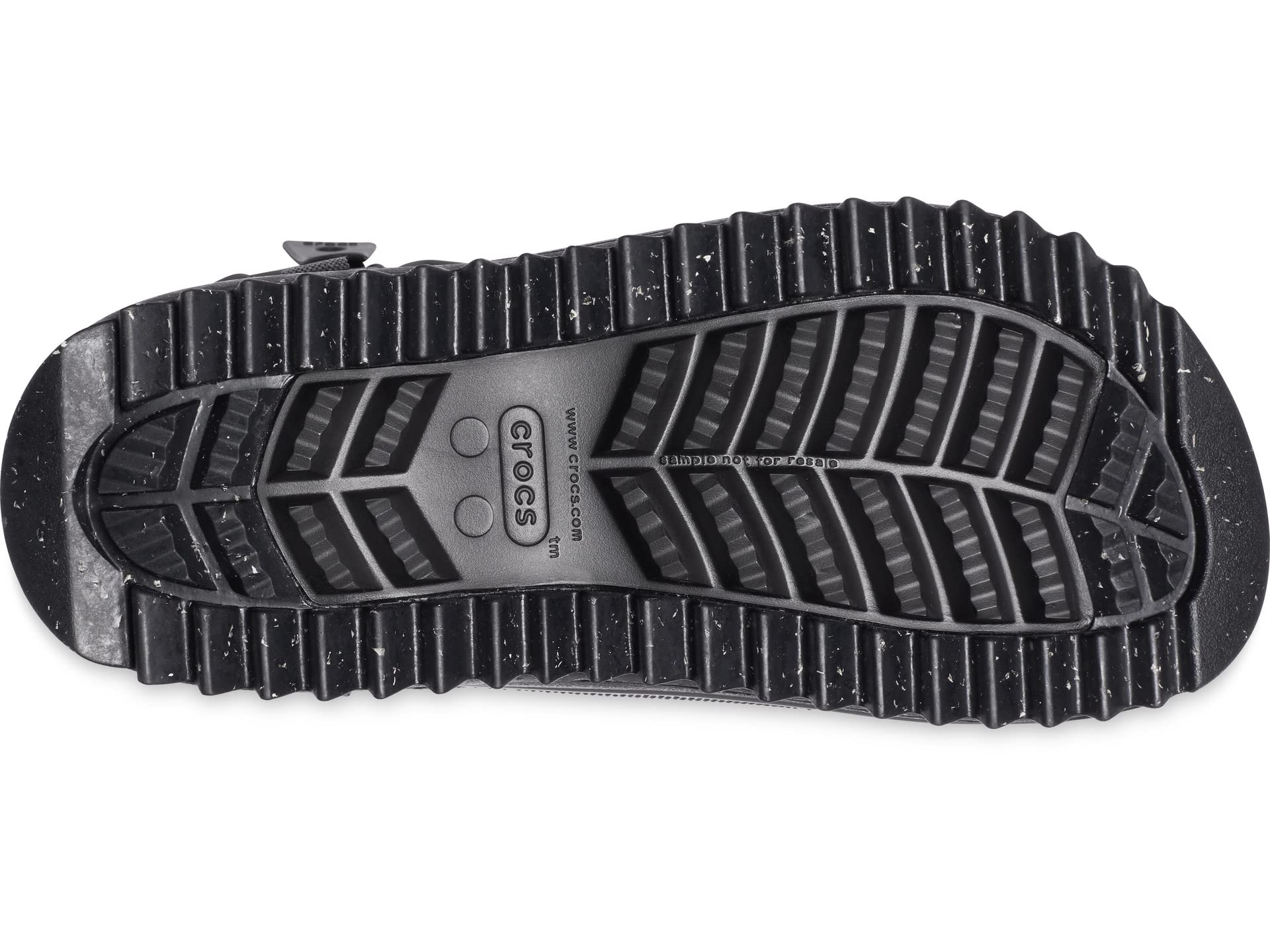 Женские полусапоги Crocs Classic Neo стеганые комбинированные, черный — фото 3