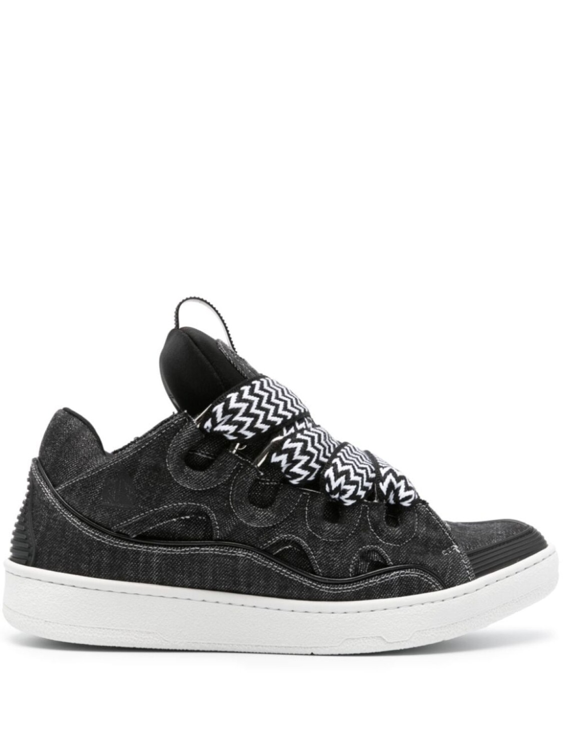 

Lanvin кроссовки Curb, черный