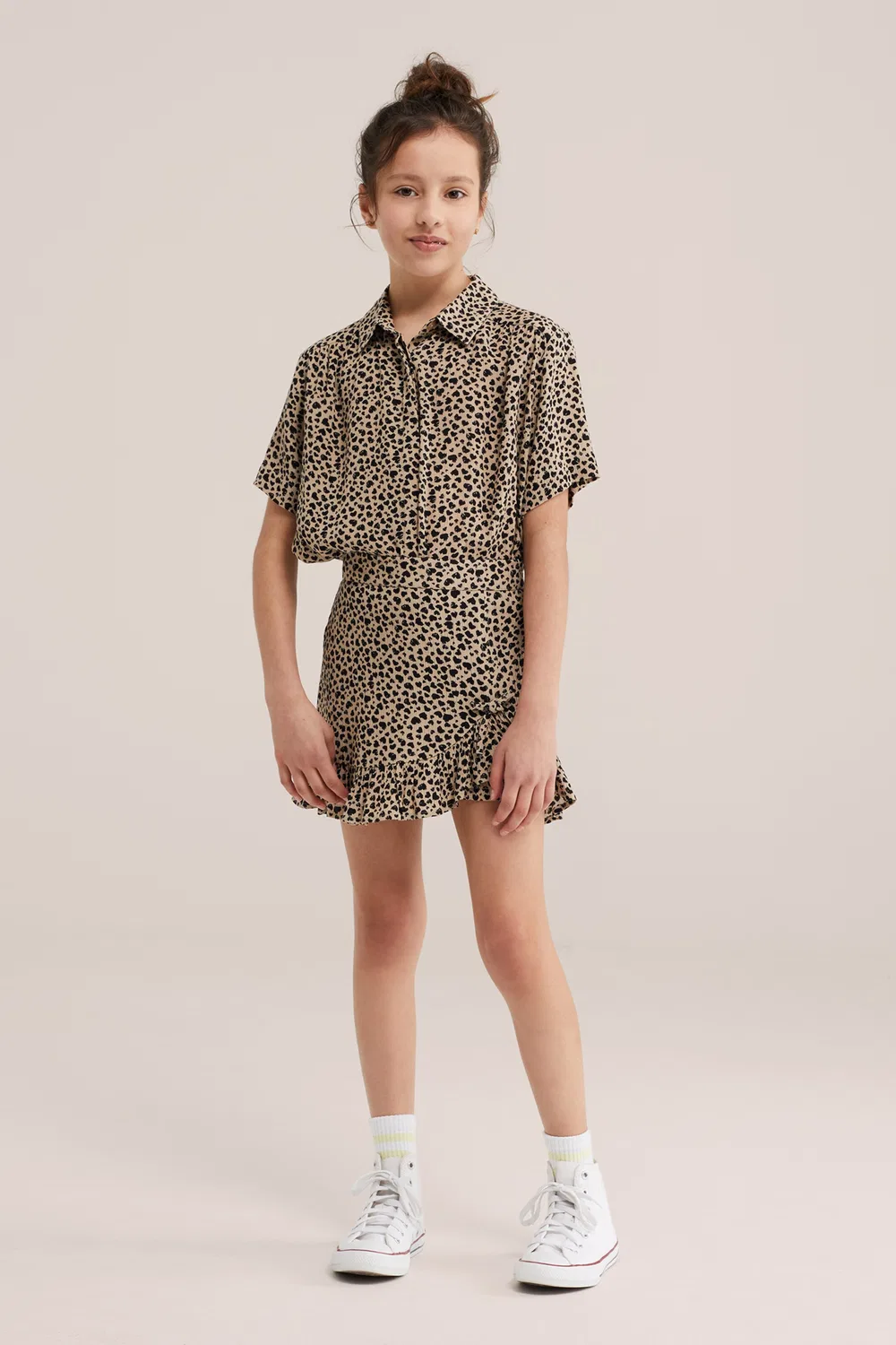 Юбка We Fashion, Light Brown — фото 4