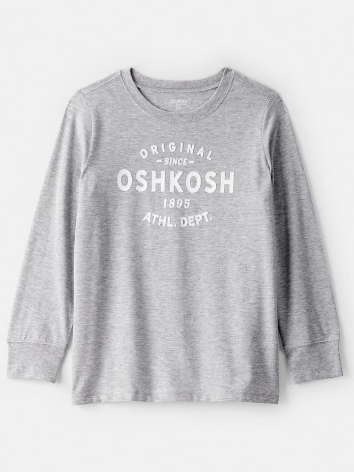 

OshKosh Футболка с длинными рукавами серого цвета