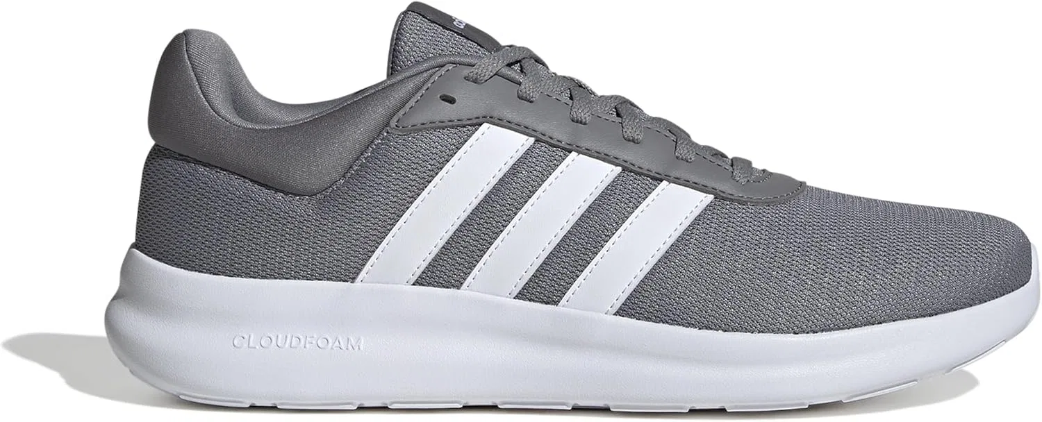 Мужские кроссовки Adidas Lite Racer 4.0, Grey Three Cloud White Cloud White — фото 2