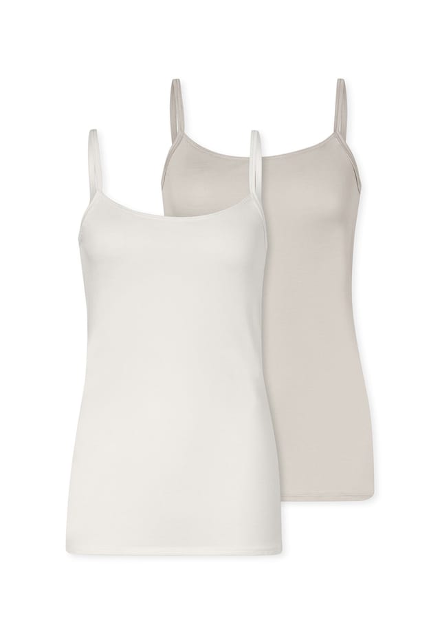 

Топ спагетти из модала Essentials Schiesser, желтый