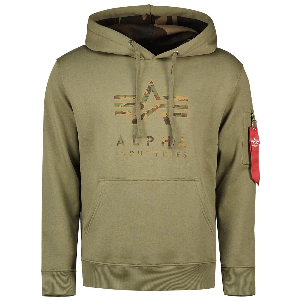 

Худи Alpha Industries Camo Tpu, зеленый