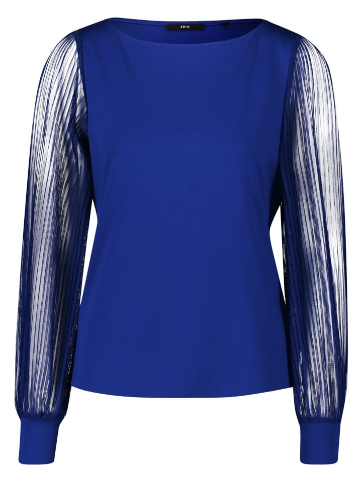 

Футболка Zero Jerseyshirt mit transparenten Ärmeln, цвет Sodalite Blue