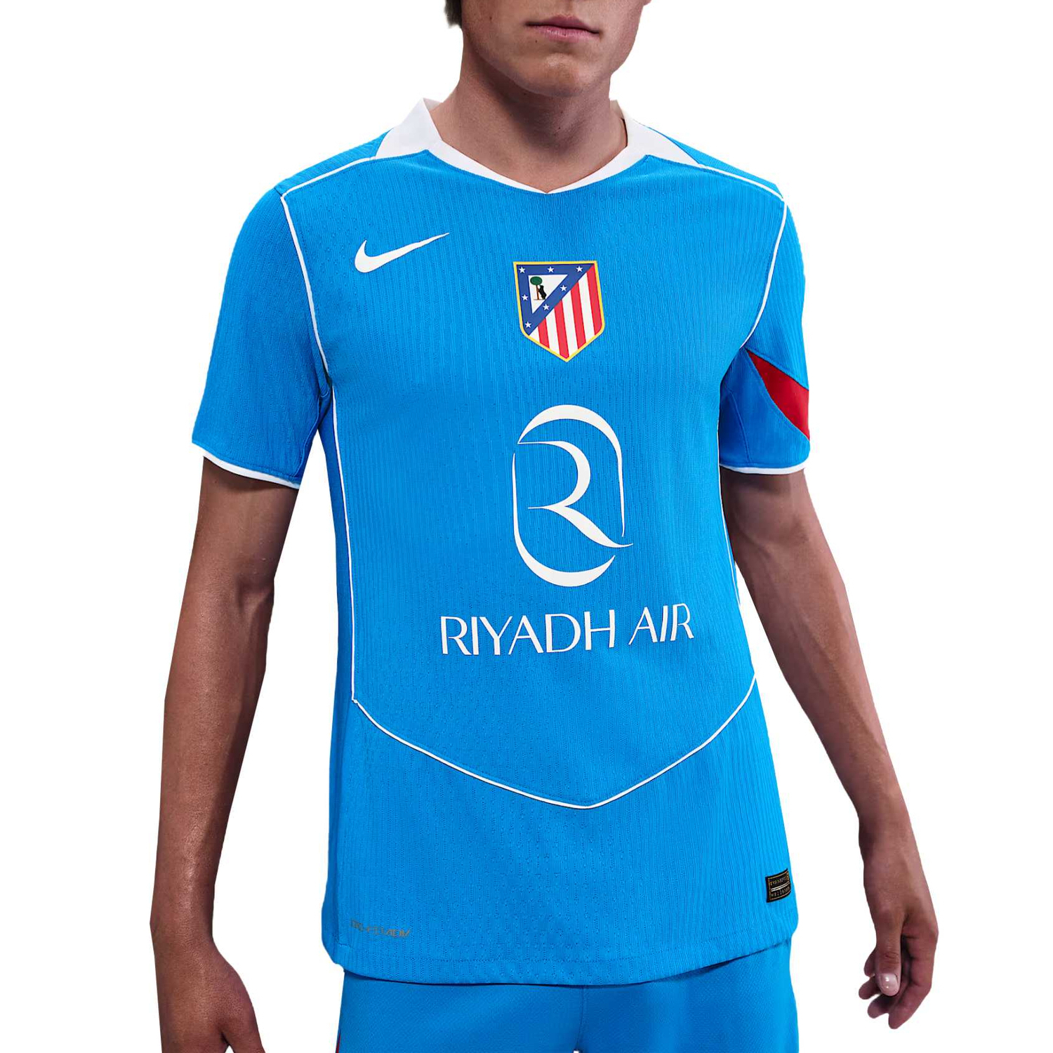 

Футболка матчевая третья мужская Atlético Madrid 2025/26 Dri FIT Adv Total 90 Authentic Nike, белый