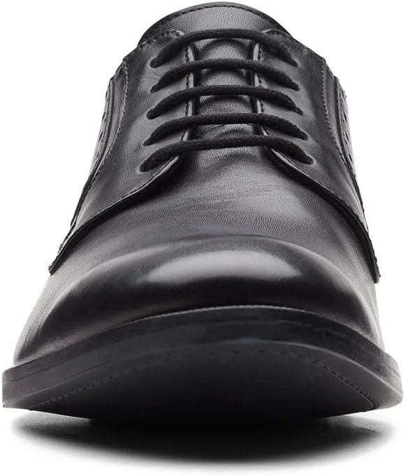 Мужские кожаные туфли Clarks Stanford Lace Clarks Cycle Systems, черный — фото 3
