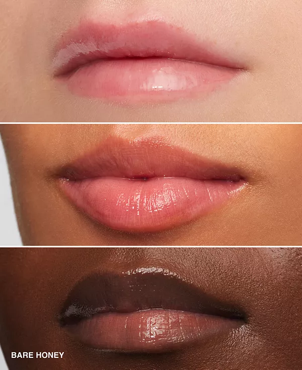 Набор из 2 сывороток для губ Plump it up Extra Bobbi Brown, bare honey: a milky warm pink bare raspberry: a deep berry red — фото 3