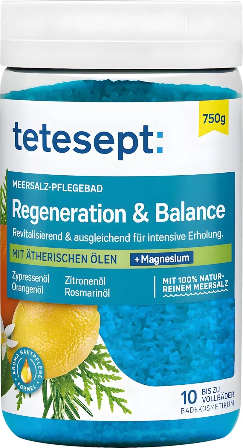Морская соль tetesept Tiefen-Entspannung для глубокого расслабления 750 г Tetesept