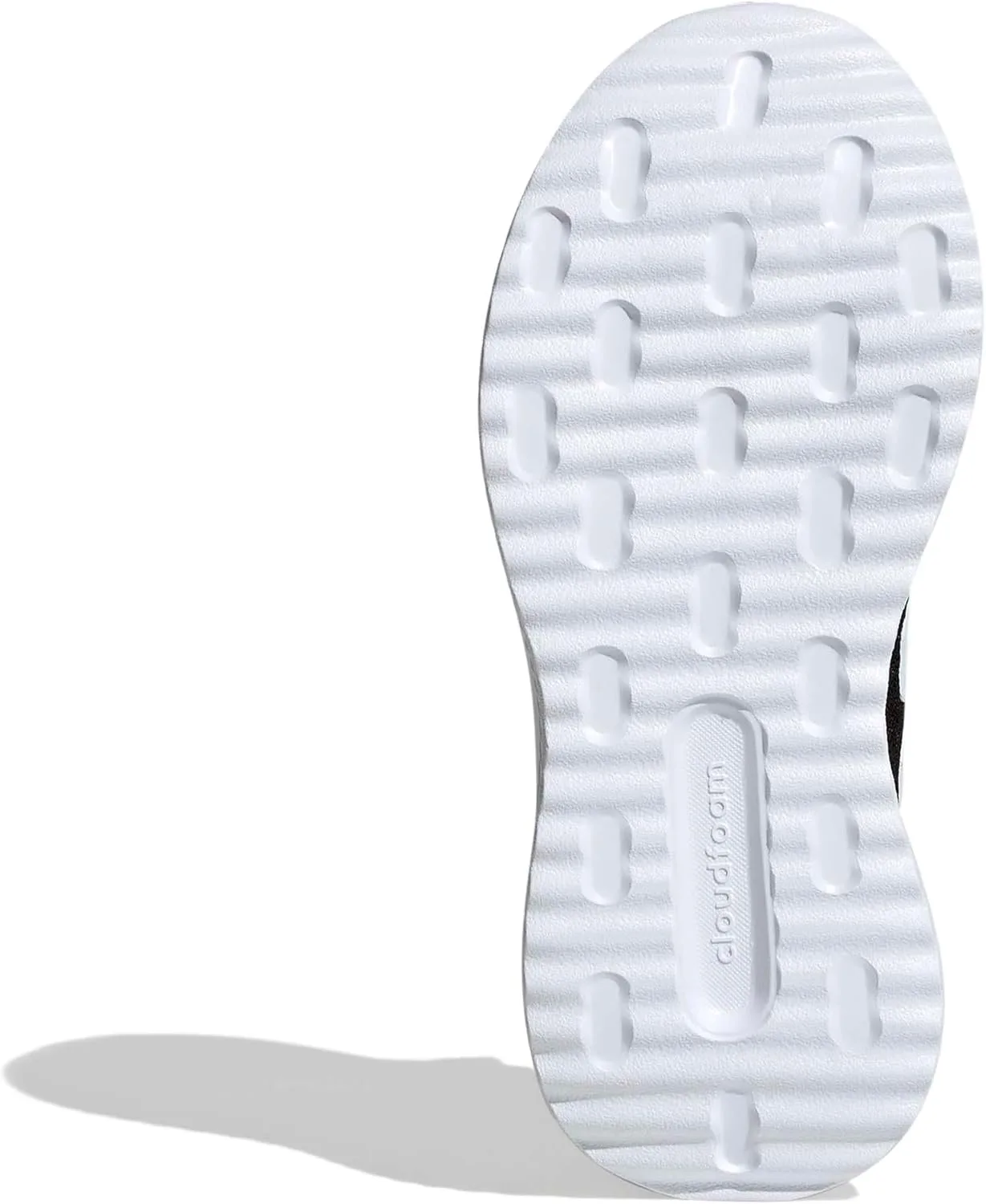 Детские кроссовки Adidas X_PLRATH для подростков, беговые и повседневные, ID0254, цвет Core Black, белый/черный — фото 3