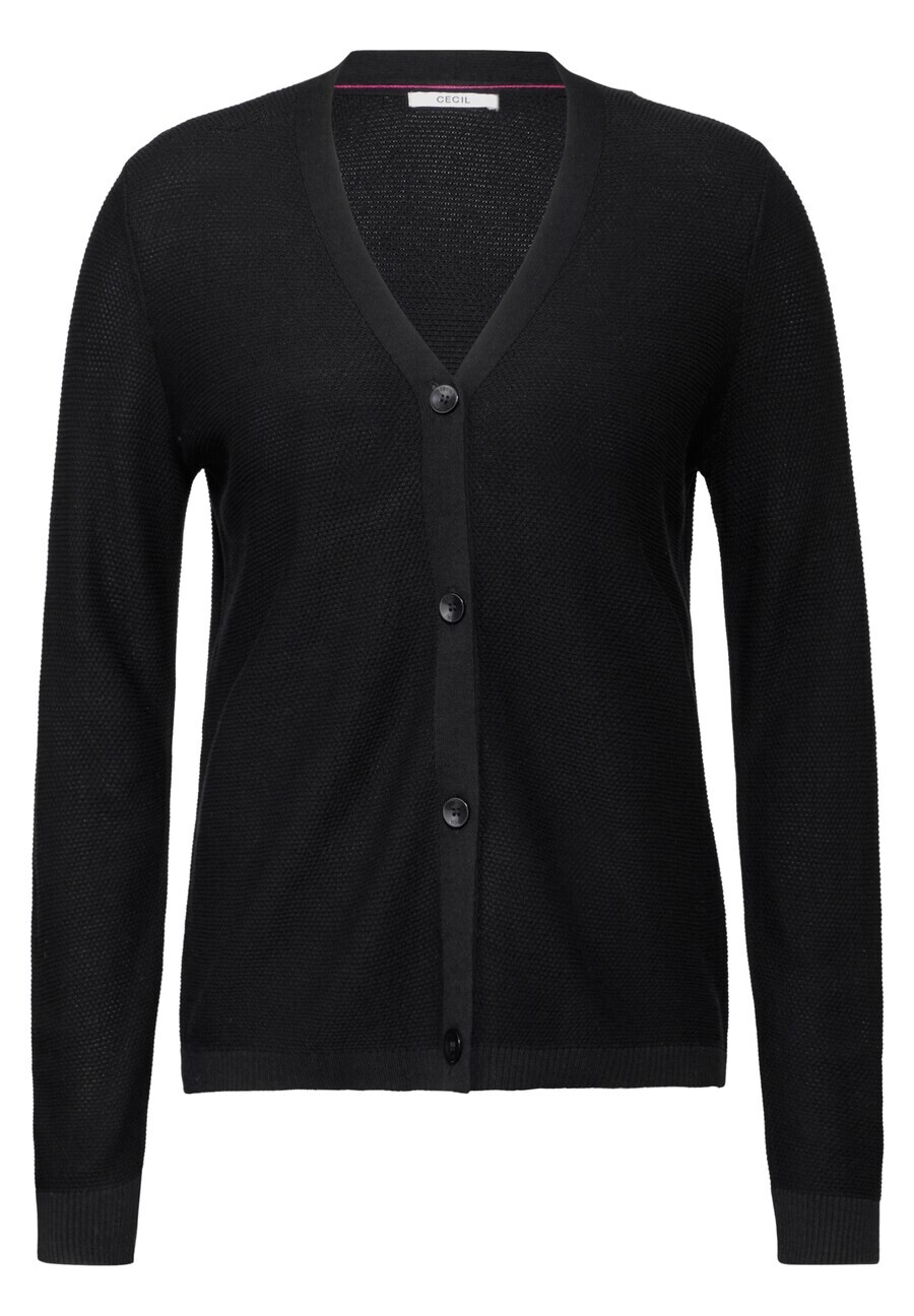 

Вязаный кардиган CECIL Knit Cardigan, черный