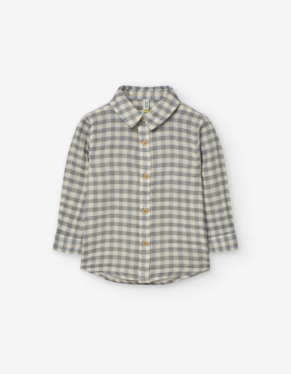 

Рубашка в клетку из 100% хлопка для мальчика Losan, мультиколор