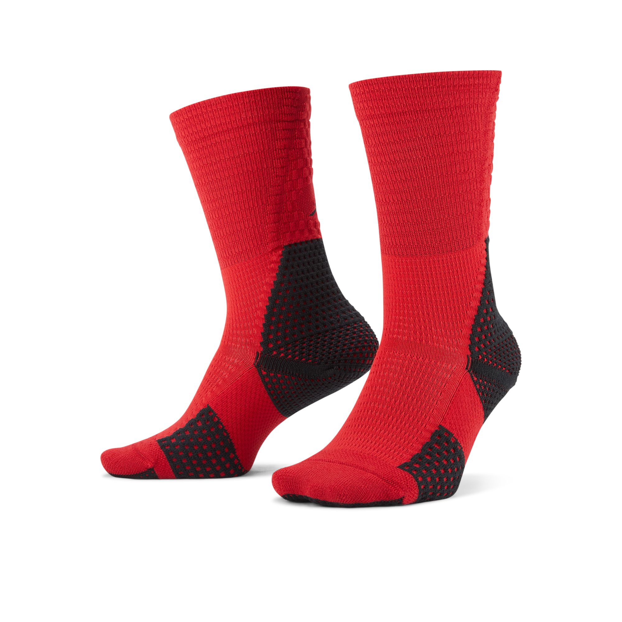 

Носки до середины икры унисекс 687 Gym Red/Black Jordan