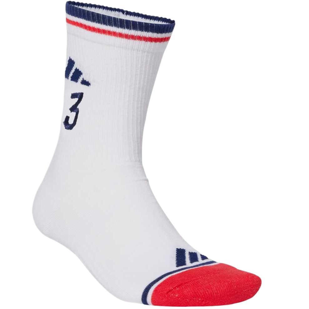 Adidas Графические носки носки унисекс 1 упаковка белый — фото 2