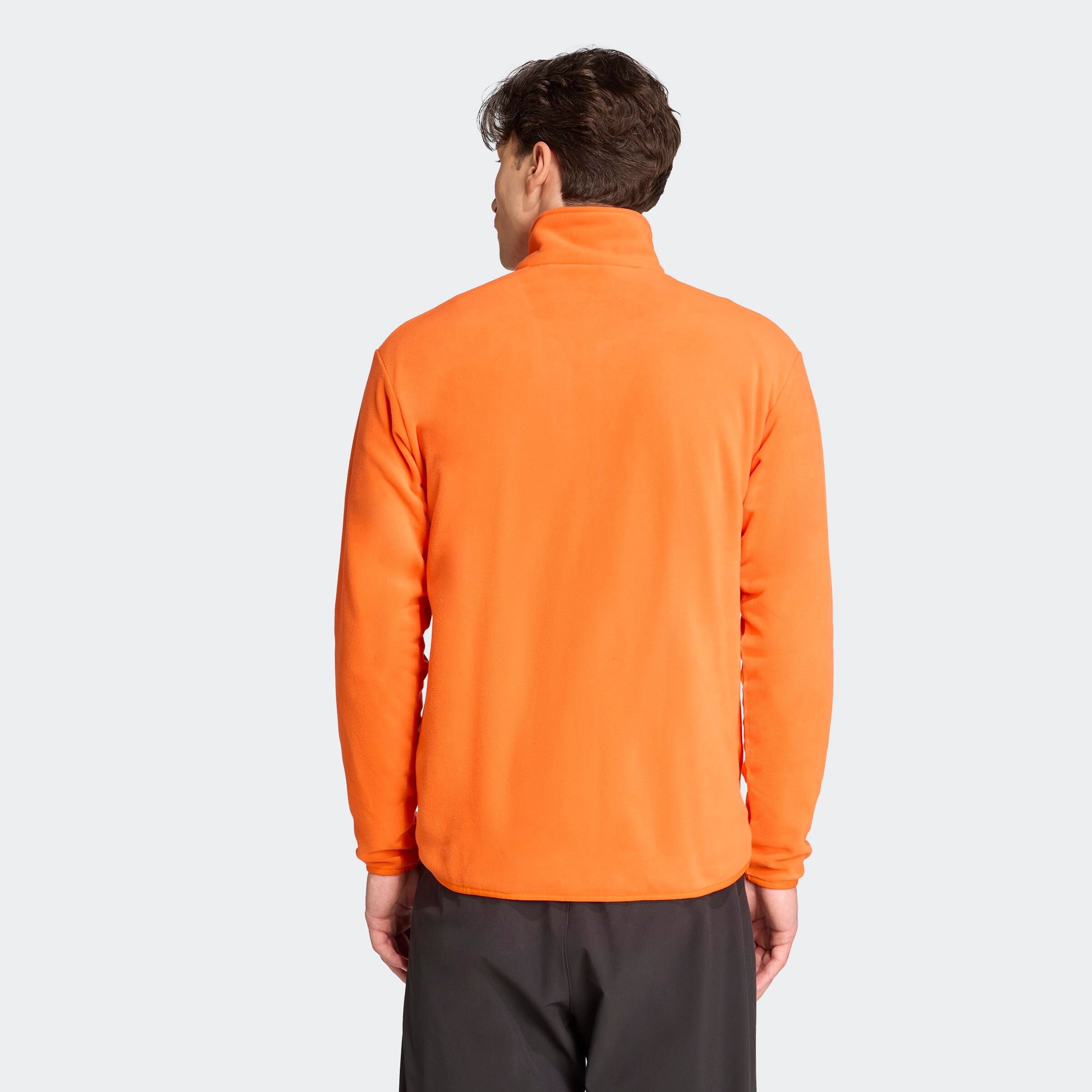 ADIDAS TERREX Спортивная флисовая куртка 'Multi Essentials' в оранжевом цвете — фото 3