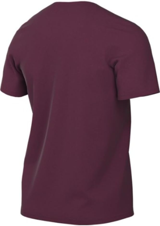 Мужская футболка Nike Team Legend с коротким рукавом, Dri-Fit, Team Maroon — фото 2