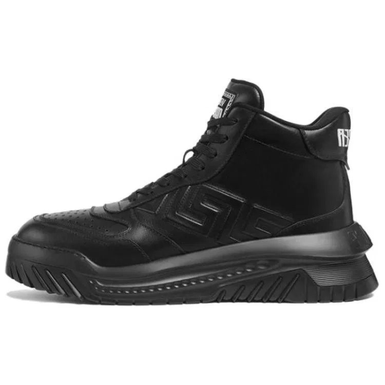 Кроссовки высокие Odissea High VERSACE черные