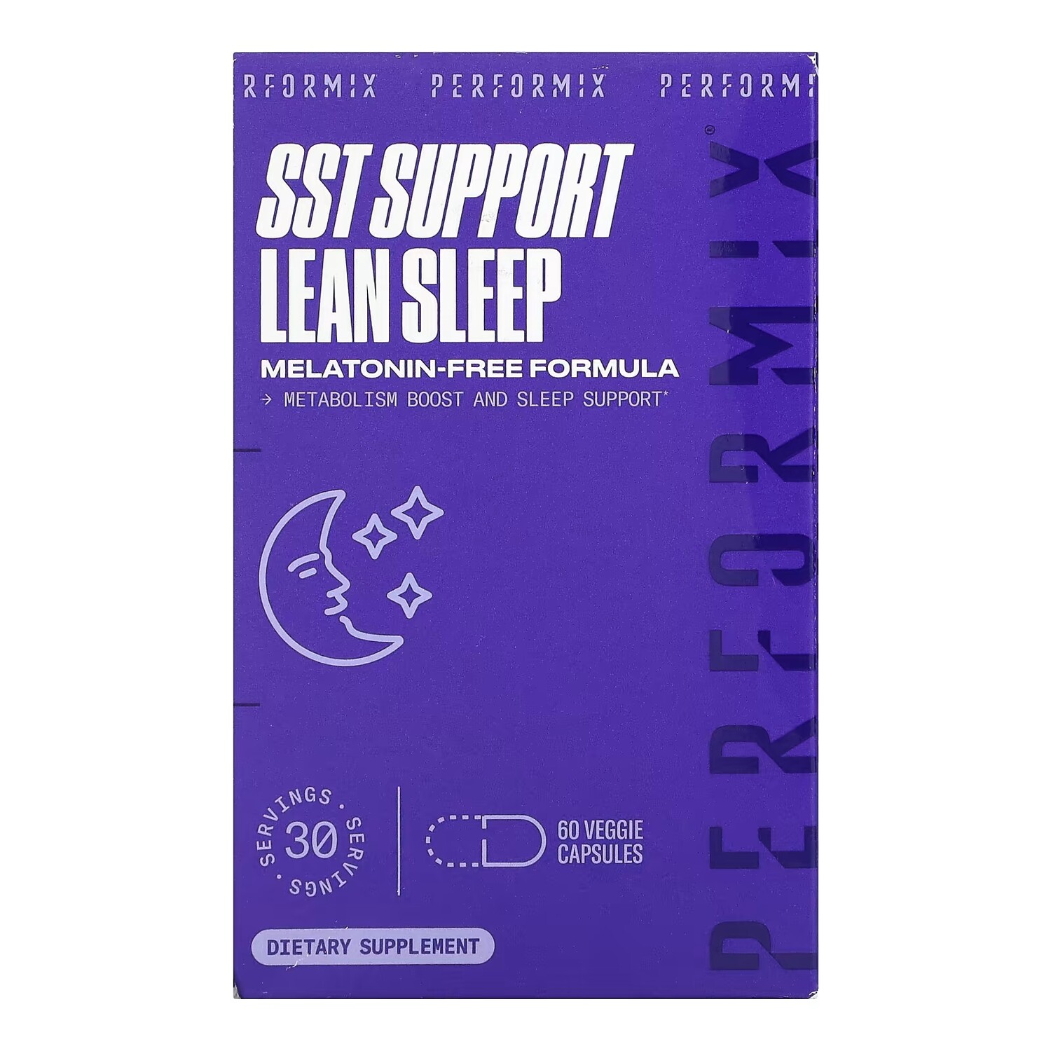 

Добавка Performix SST поддерживает здоровый сон, 60 растительных капсул